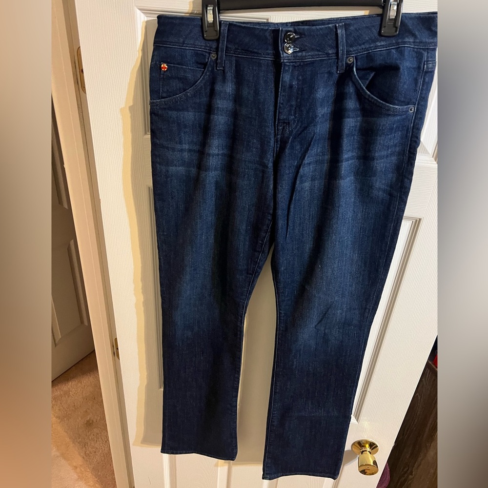 Hudson Beth Baby Boot jeans! Size 32…the perfect dark denim.